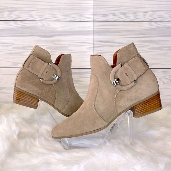Aquatalia Suede Ankle Bootie - Picture 2 of 11